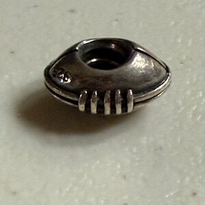 Pandora Silver football Charm